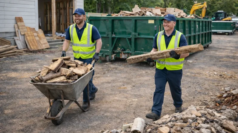 Hauling and debris removal service in Sioux Falls for construction and cleanup projects